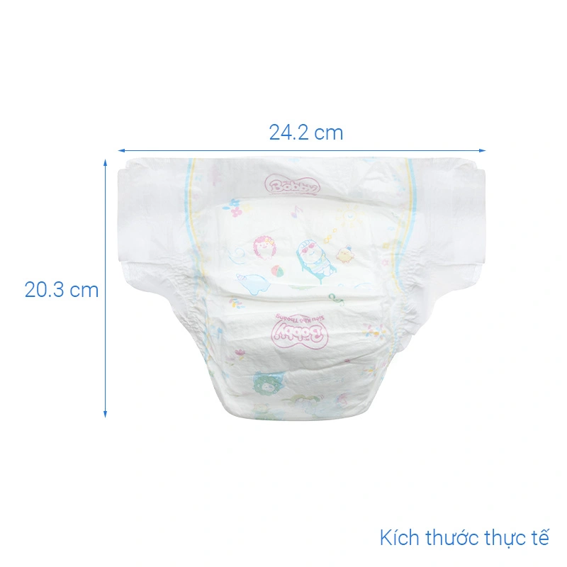 Tã dán Bobby size XL 62 miếng (12 - 17 kg) - Giao bao bì ngẫu nhiên 60