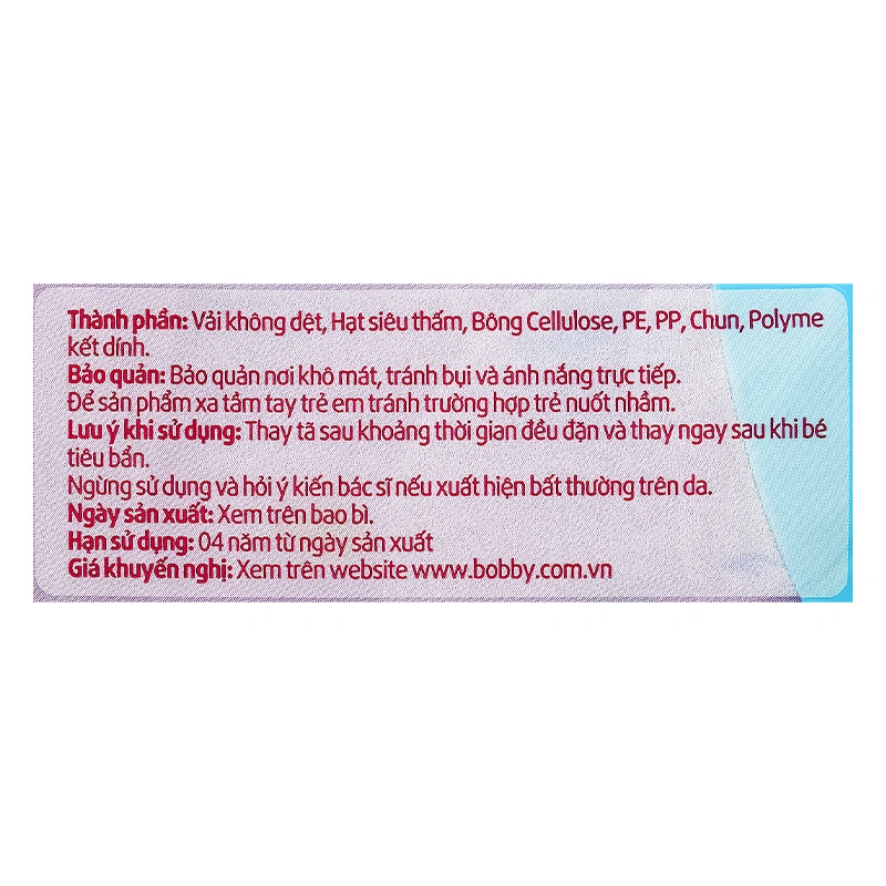 Tã dán Bobby size XL 62 miếng (12 - 17 kg) - Giao bao bì ngẫu nhiên 52