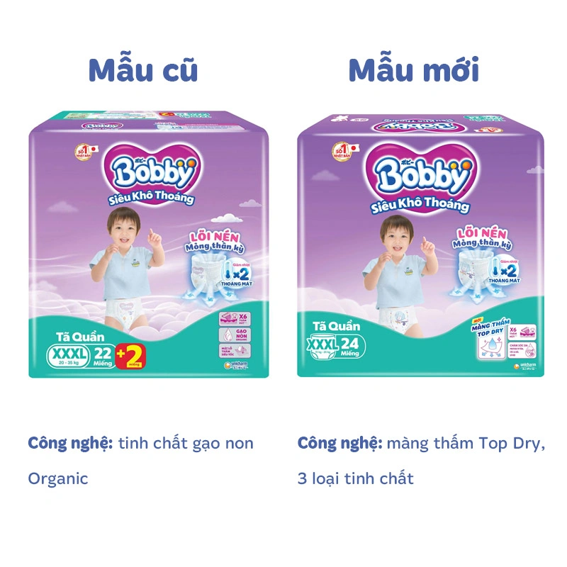 Tã quần Bobby size L 36 + 2 miếng (9 - 14 kg) - Giao bao bì ngẫu nhiên 31