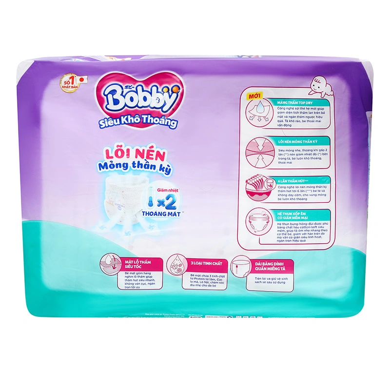 Tã quần Bobby size XXXL 31 miếng (20 - 35 kg) - Giao bao bì ngẫu nhiên 3