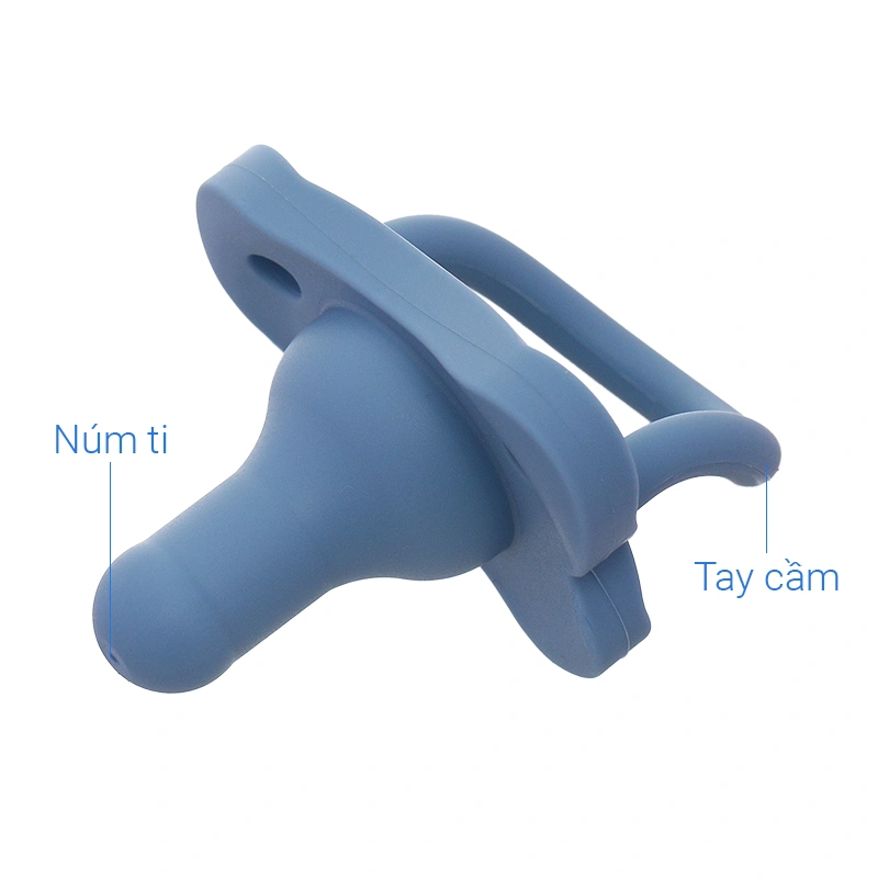Ti ngậm Dr.Brown's chống vẩu (từ 0 tháng) - Màu xanh - Giao mẫu ngẫu nhiên 9