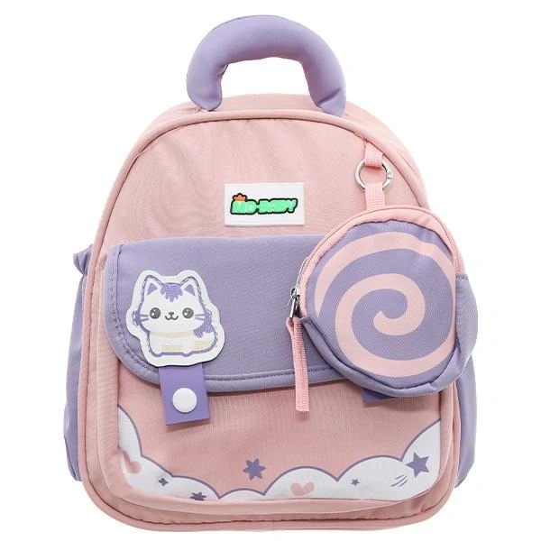 Balo 3L 5508HT - 2 ngăn, màu hồng tím