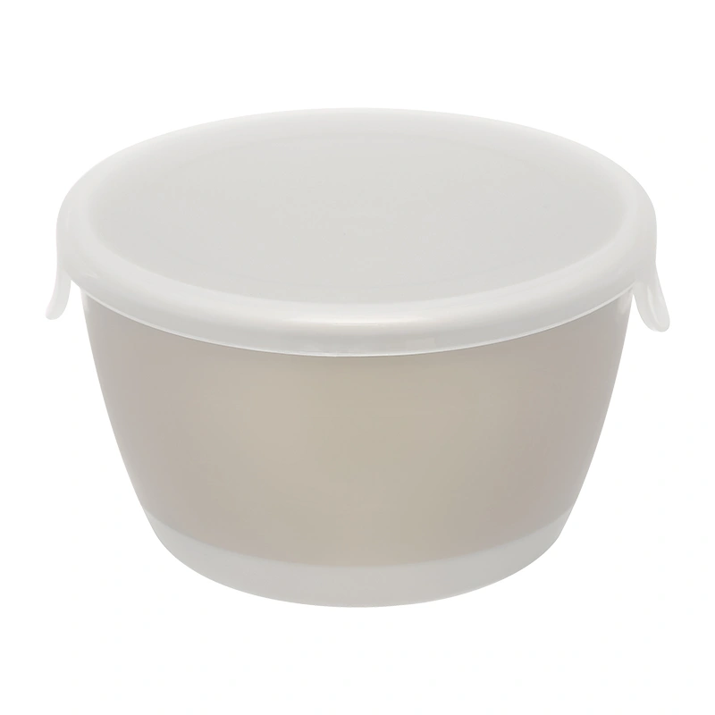 Bộ chén và muỗng ăn dặm Richell T.L.I màu be - trắng 4