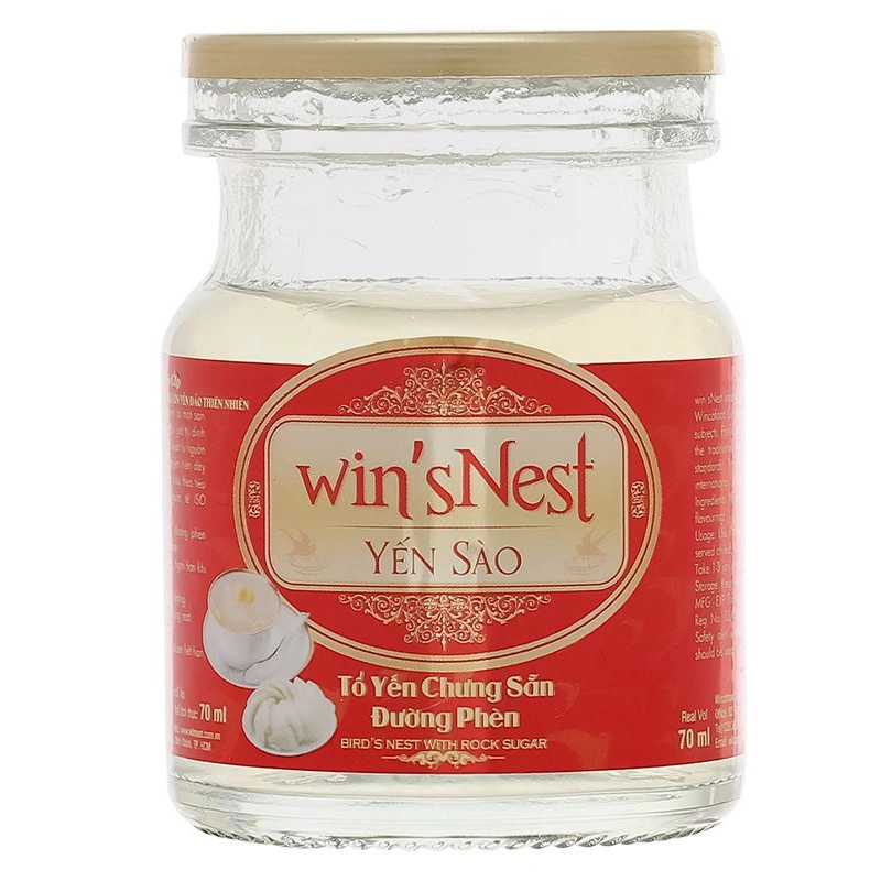Nước yến sào đường phèn Win'sNest 70 ml (từ 1 tuổi) 16