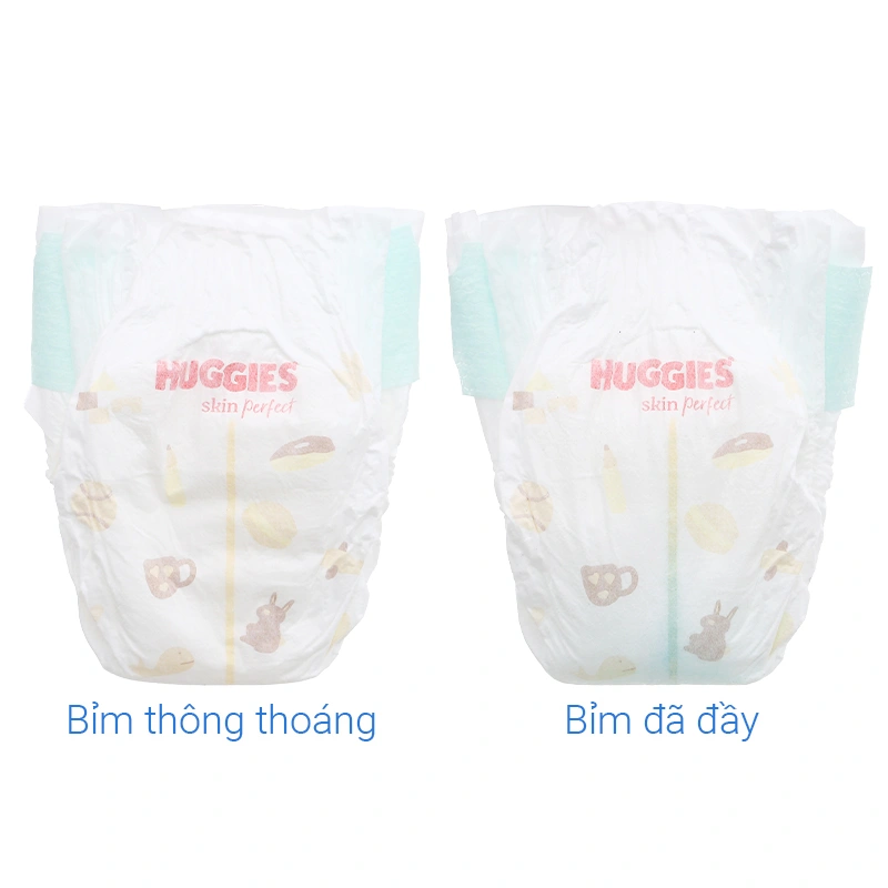 Tã dán Huggies Skin Perfect size NB 70 miếng (Dưới 5 kg) - Giao bao bì +0/+4/+6 ngẫu nhiên 19