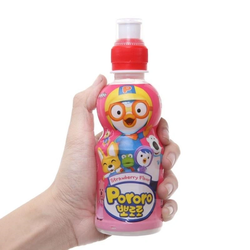 Nước trái cây Pororo vị dâu 235 ml (từ 3 tuổi) 9