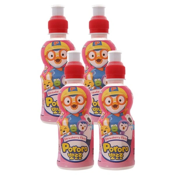 Nước trái cây Pororo vị dâu 235 ml (từ 3 tuổi) 6