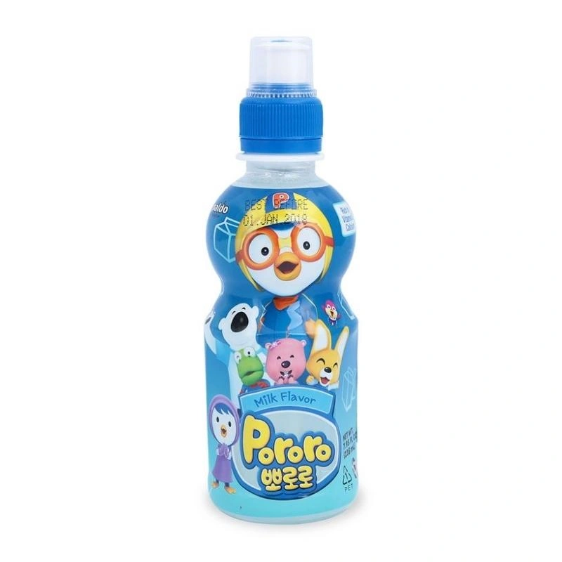 Combo 4 chai nước trái cây Pororo vị sữa 235 ml (từ 3 tuổi) 2
