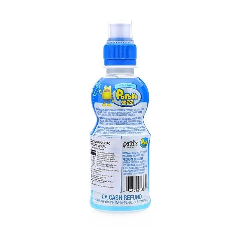 Combo 4 chai nước trái cây Pororo vị sữa 235 ml (từ 3 tuổi) 3