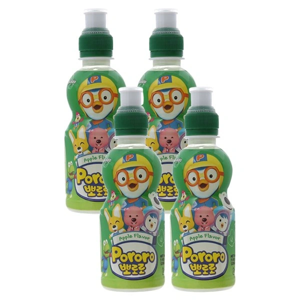 Combo 4 chai nước trái cây Pororo vị táo 235 ml (từ 3 tuổi) 1