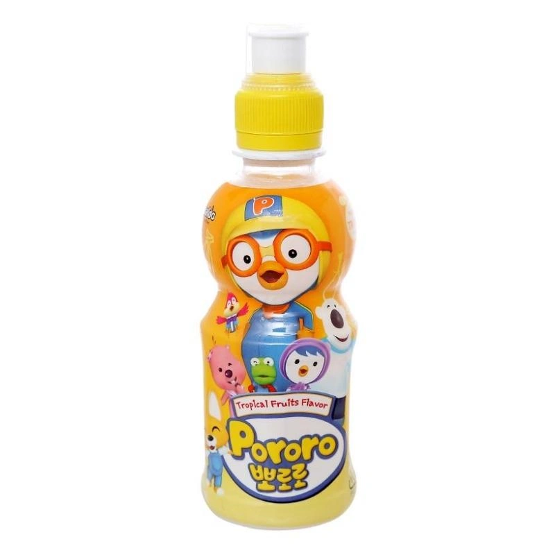 Combo 4 chai nước trái cây Pororo vị trái cây 235 ml (từ 3 tuổi) 2