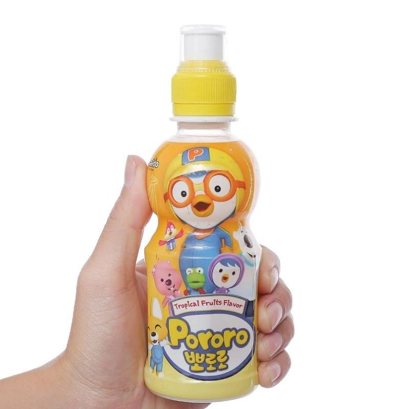 Combo 4 chai nước trái cây Pororo vị trái cây 235 ml (từ 3 tuổi) 4