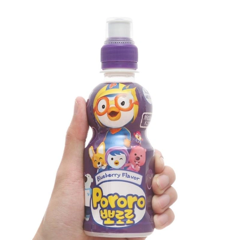 Combo 4 chai nước trái cây Pororo vị việt quất 235 ml (từ 3 tuổi) 4