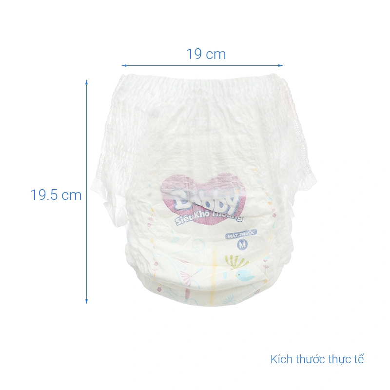 Combo 4 tã quần Bobby size M 78 miếng/bịch (6 - 11 kg) - Giao bao bì ngẫu nhiên 9