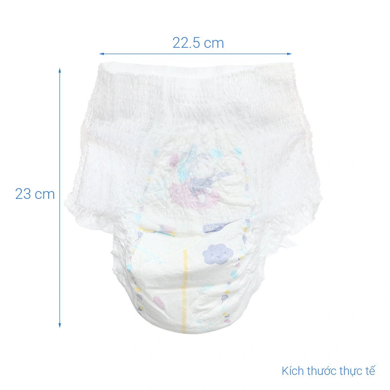 Combo 4 tã quần Bobby size XXL 60 miếng (15 - 25 kg) - Giao bao bì ngẫu nhiên 9
