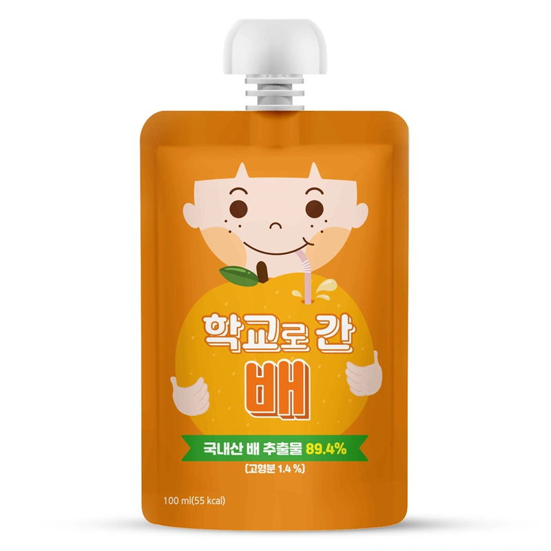 Combo 5 túi nước trái cây Aram Farm vị lê 100 ml (từ 1 tuổi) 2