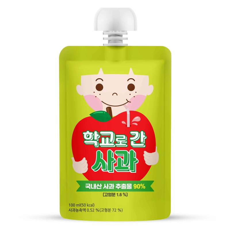 Combo 5 túi nước trái cây Aram Farm vị táo 100 ml (từ 1 tuổi) 2