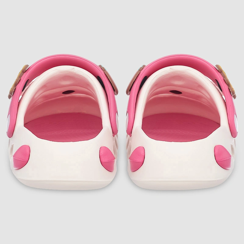 Dép sục cho bé Á Châu Avakids AC84 màu trắng - hồng 9