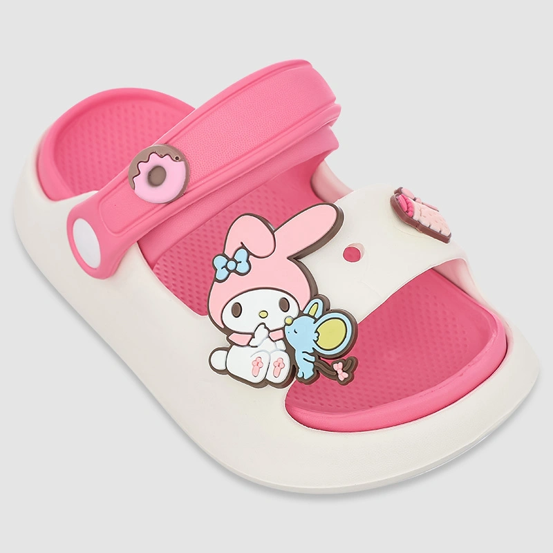 Dép sục cho bé Á Châu Avakids AC85 màu trắng - hồng 5