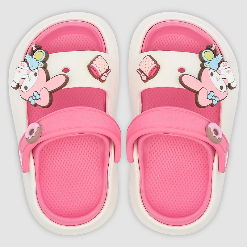 Dép sục cho bé Á Châu Avakids AC85 màu trắng - hồng 8