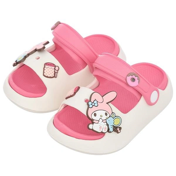 Dép sục Á Châu Avakids AC85 màu trắng - hồng