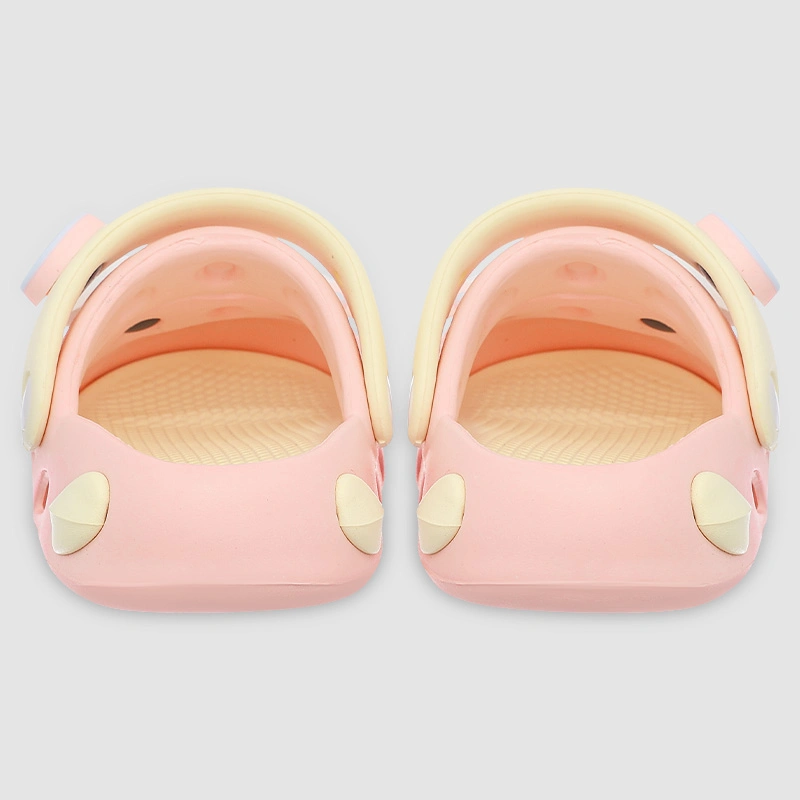 Dép sục cho bé Á Châu Avakids AC86 màu hồng - vàng 9
