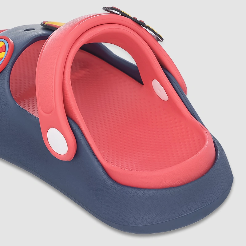 Dép sục cho bé Á Châu Avakids AC87 màu xanh - đỏ 6