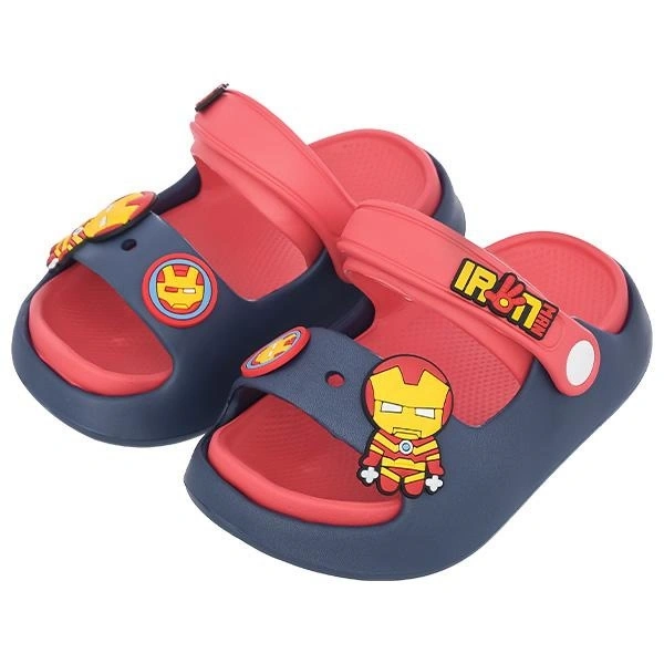 Dép sục Á Châu Avakids AC87 màu xanh - đỏ