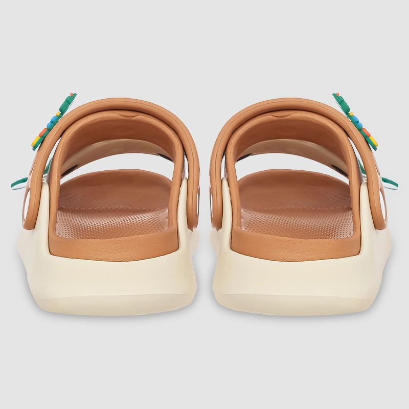 Dép sục cho bé Á Châu Avakids AC88 màu nâu - be 9