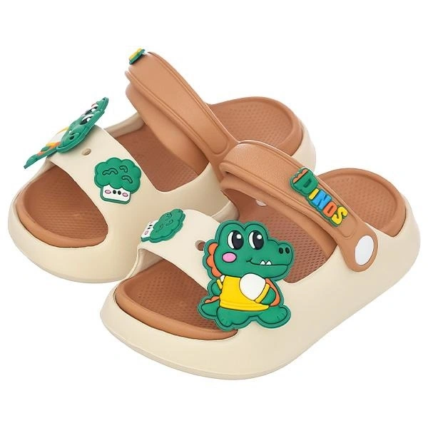 Dép sục Á Châu Avakids AC88 màu nâu - be