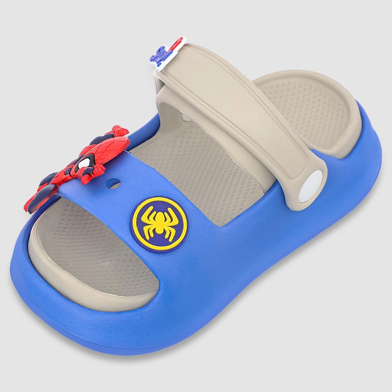 Dép sục cho bé Á Châu Avakids AC89 màu xanh - xám 3