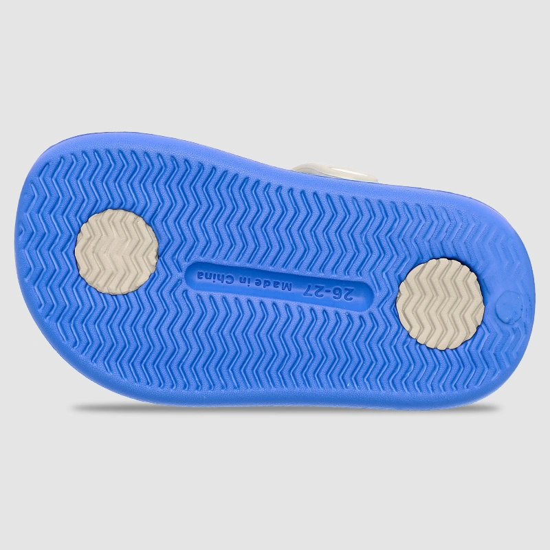 Dép sục cho bé Á Châu Avakids AC89 màu xanh - xám 4