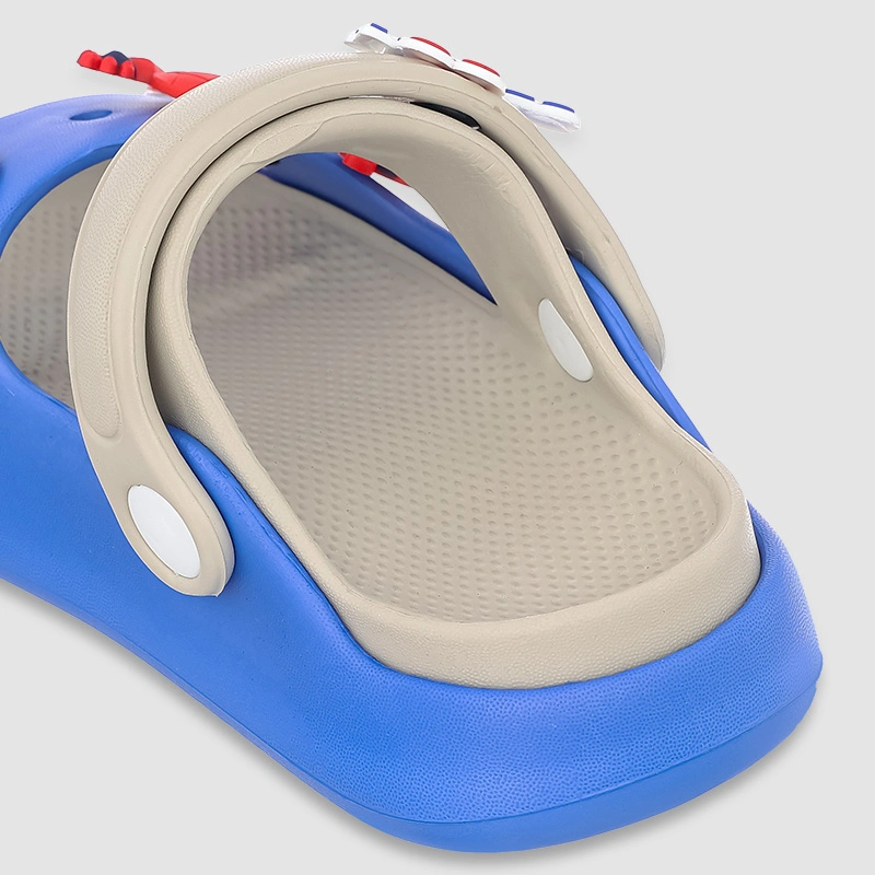 Dép sục cho bé Á Châu Avakids AC89 màu xanh - xám 6