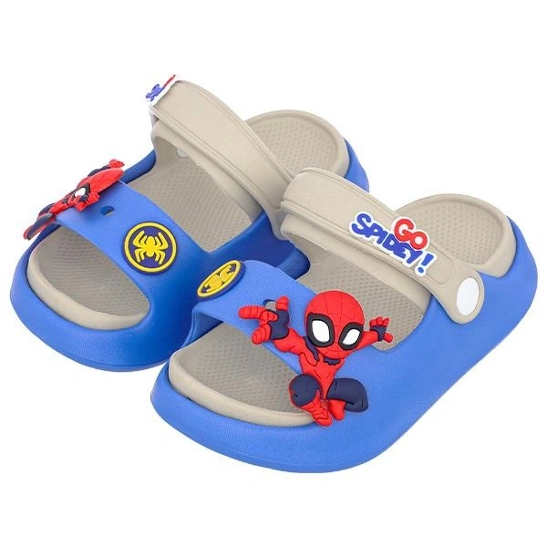 Dép sục Á Châu Avakids AC89 màu xanh - xám