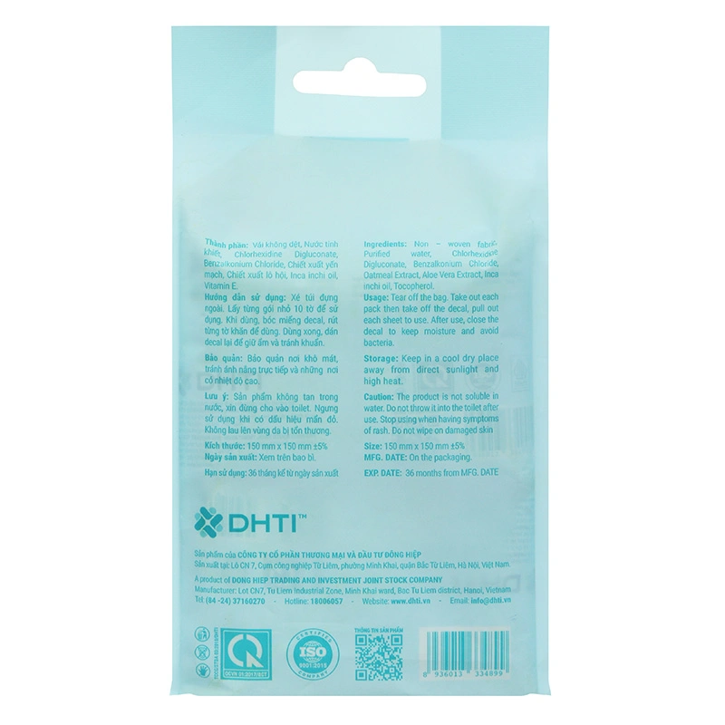 Khăn ướt mini LUCK LADY không mùi túi 6 gói (gói 10 miếng) - Màu ngẫu nhiên 3