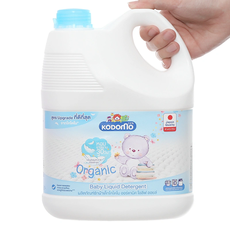 Nước giặt quần áo cho bé Organic Kodomo tinh dầu ô liu túi 1.3 lít 6