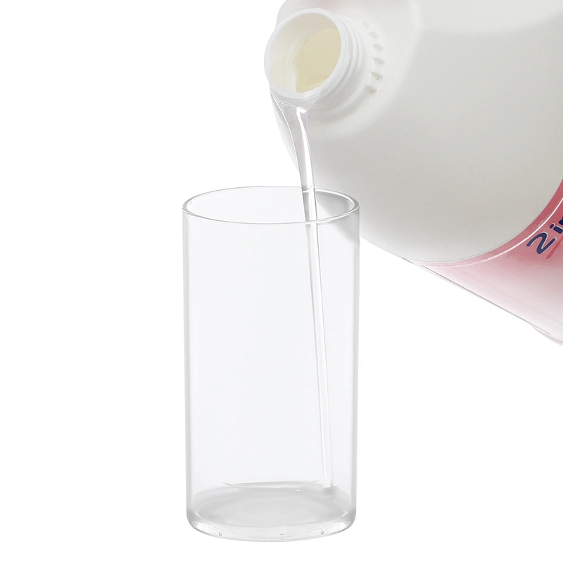 Nước giặt xả quần áo cho bé Babi Mild 2 in 1 hương hoa anh đào can 2.8 lít 4