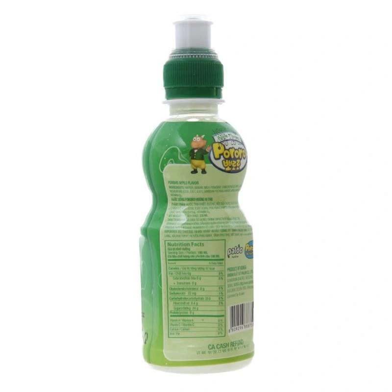 Nước trái cây Pororo vị táo 235 ml (từ 3 tuổi) 2