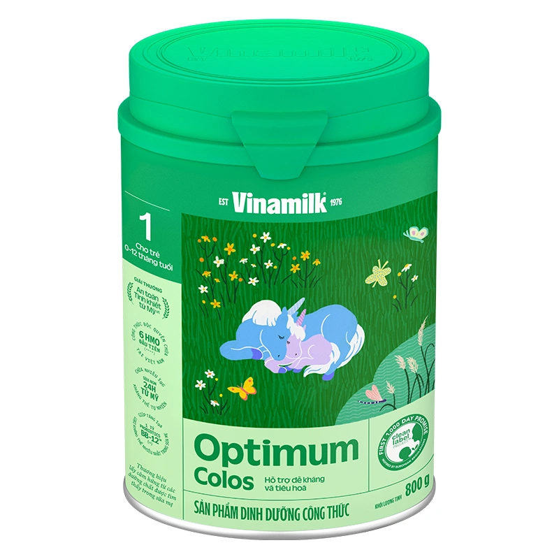 Sữa bột Optimum Colos số 1 800g (0 - 12 tháng) - Giao bao bì ngẫu nhiên 3