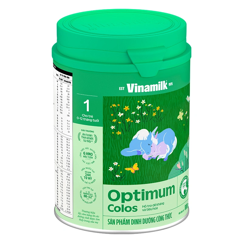 Sữa bột Optimum Colos số 1 800g (0 - 12 tháng) - Giao bao bì ngẫu nhiên 5