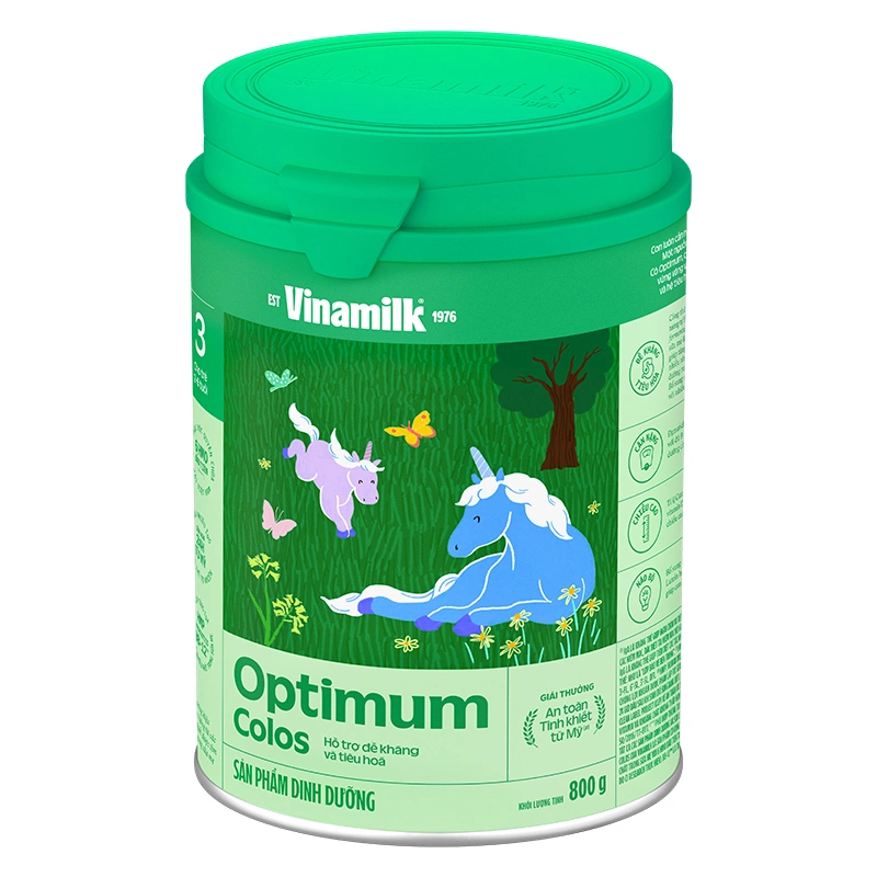Sữa bột Optimum Colos số 3 hương vani 800g (2 - 6 tuổi) - Giao bao bì ngẫu nhiên 6