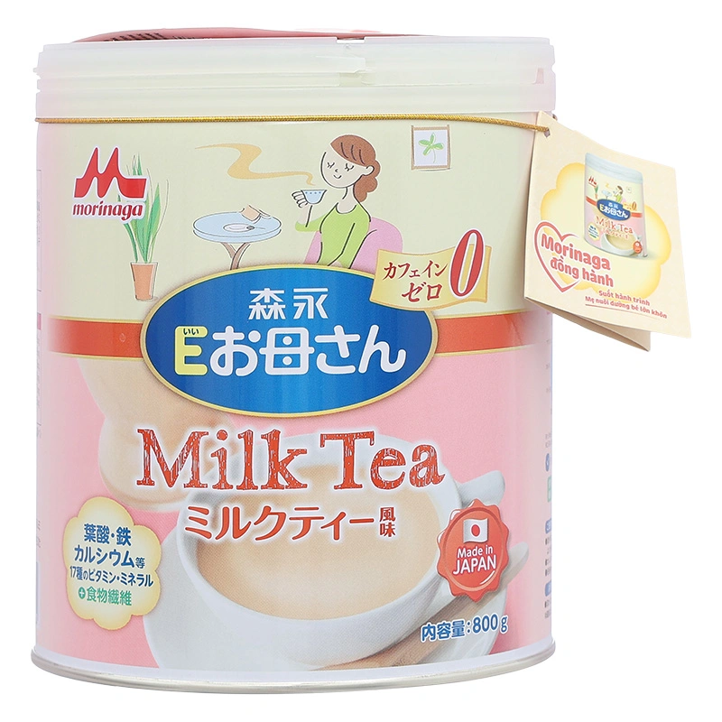 Sữa bầu Morinaga hương trà sữa thanh nhạt 800g 2