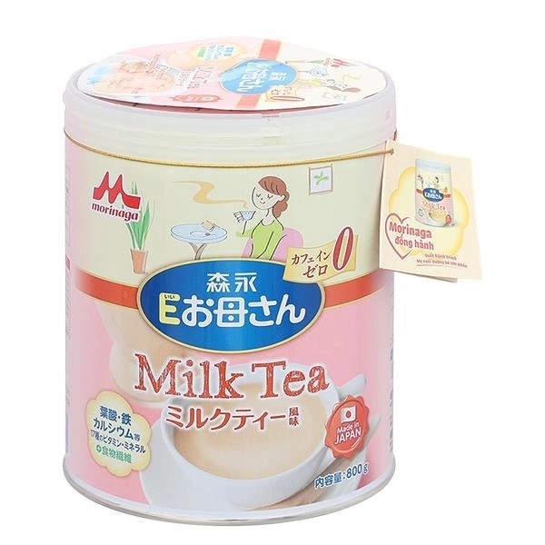 Sữa bầu Morinaga hương trà sữa thanh nhạt 800g 1