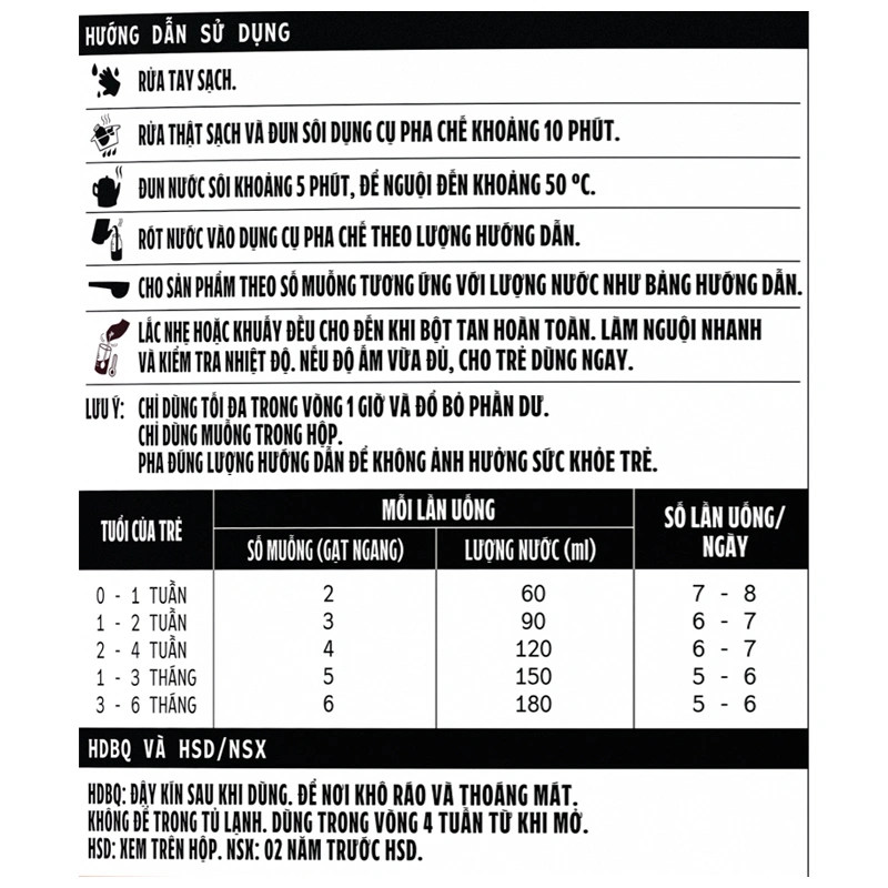 Sữa bột Dielac Gold số 1 (sữa non) 800g (0 - 6 tháng) - Giao bao bì ngẫu nhiên 7