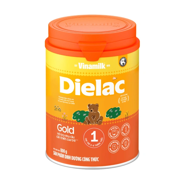 Sữa bột Dielac Gold số 1 (sữa non) 800g (0 - 6 tháng) - Giao bao bì ngẫu nhiên 1