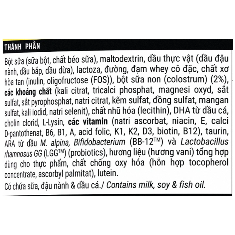 Sữa bột Dielac Gold số 4 (sữa non) hương vani 850g (2 - 6 tuổi) - Giao bao bì ngẫu nhiên 9