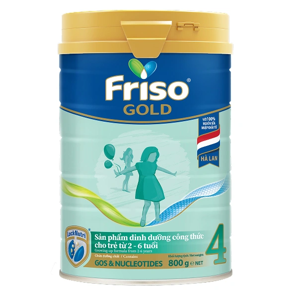 Sữa bột Friso Gold số 4 hương vani 850g/800g (2 - 6 tuổi) - Giao bao bì ngẫu nhiên 1