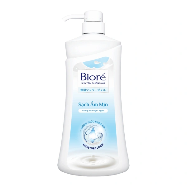 SỮA TẮM BIORE SÁNG MỊN 530G - KM