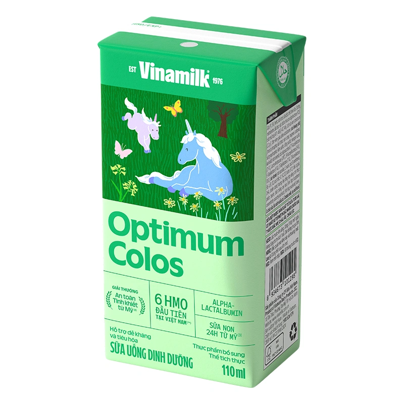 Lốc 4 hộp sữa non pha sẵn Optimum Colos 110 ml (từ 1 tuổi) - Giao mẫu ngẫu nhiên 17