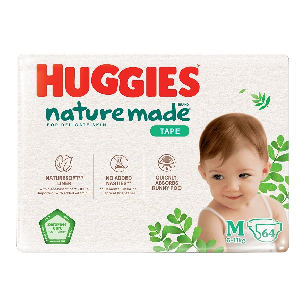 Tã dán Huggies Platinum nature made size M